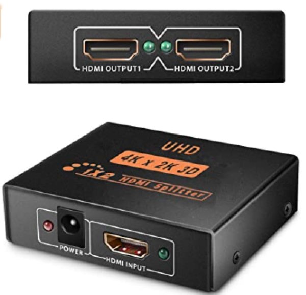 SPLITTER HDMI 4K X2 PUERTOS