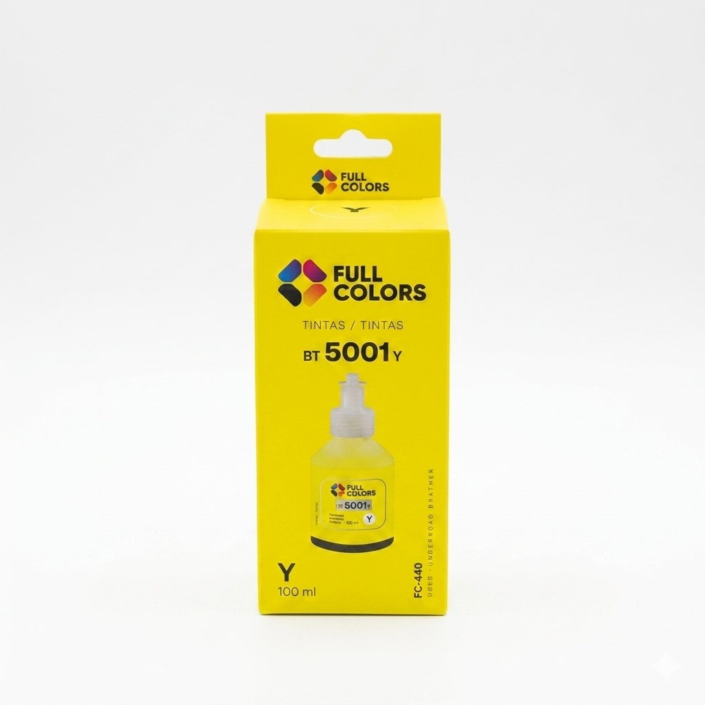 TINTA FULLCOLORS FC-440 YELLOW PARA BROTHER 100ML en HILAX.PE — Camaná, Arequipa