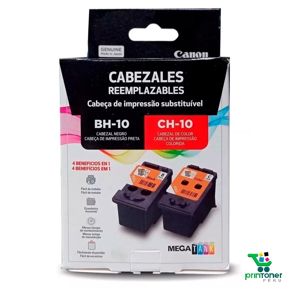 CABEZAL CANON BH-10 CH-10 PACK 2 en HILAX.PE — Camaná, Arequipa