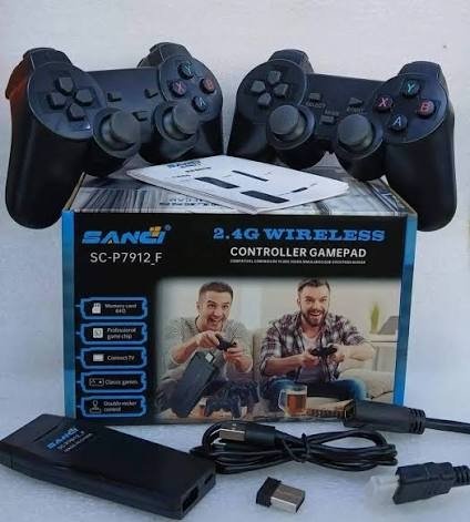 CONSOLA RETRO JUEGOS SANCI SC-P7912_F , INCL. MANDOS Y MICRO SD — HILAX.PE Camaná