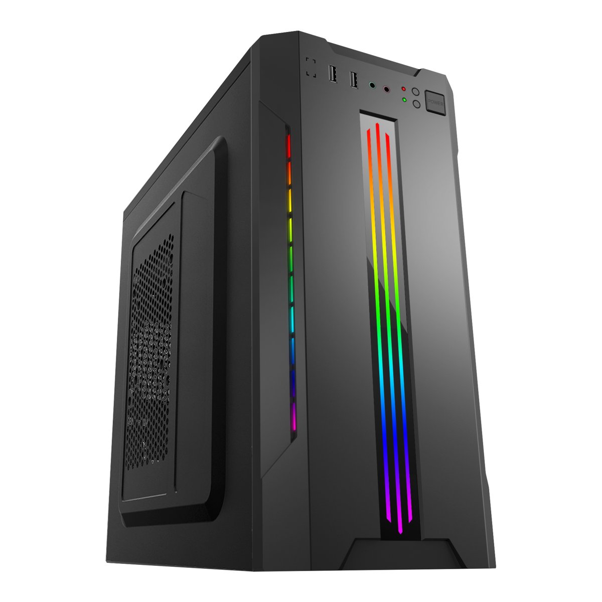 CASE RT SERIES R-38 QUAMTUM C/ FUENTE 600W ATX / MICRO ATX en HILAX.PE — Camaná, Arequipa