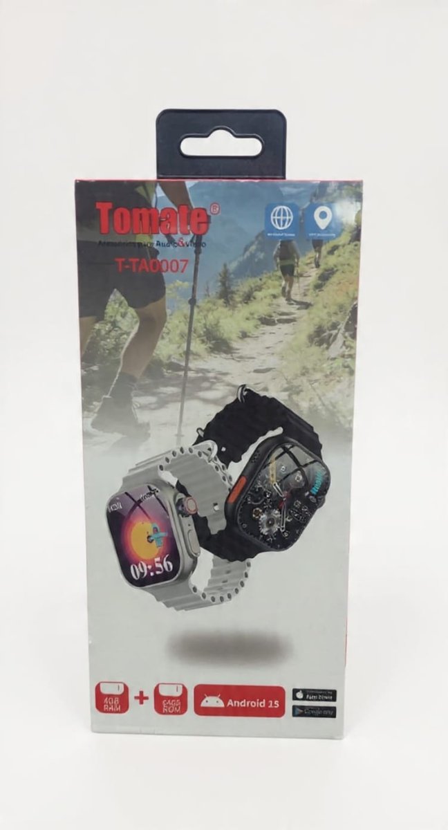 RELOJ SMART WATCH TOMATE T-TA0007 C/ CHIP 4G (4GB + 64GB)