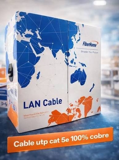 CABLE UTP CAT5E INTERIOR COBRE FIBERHOME en HILAX.PE — Camaná, Arequipa