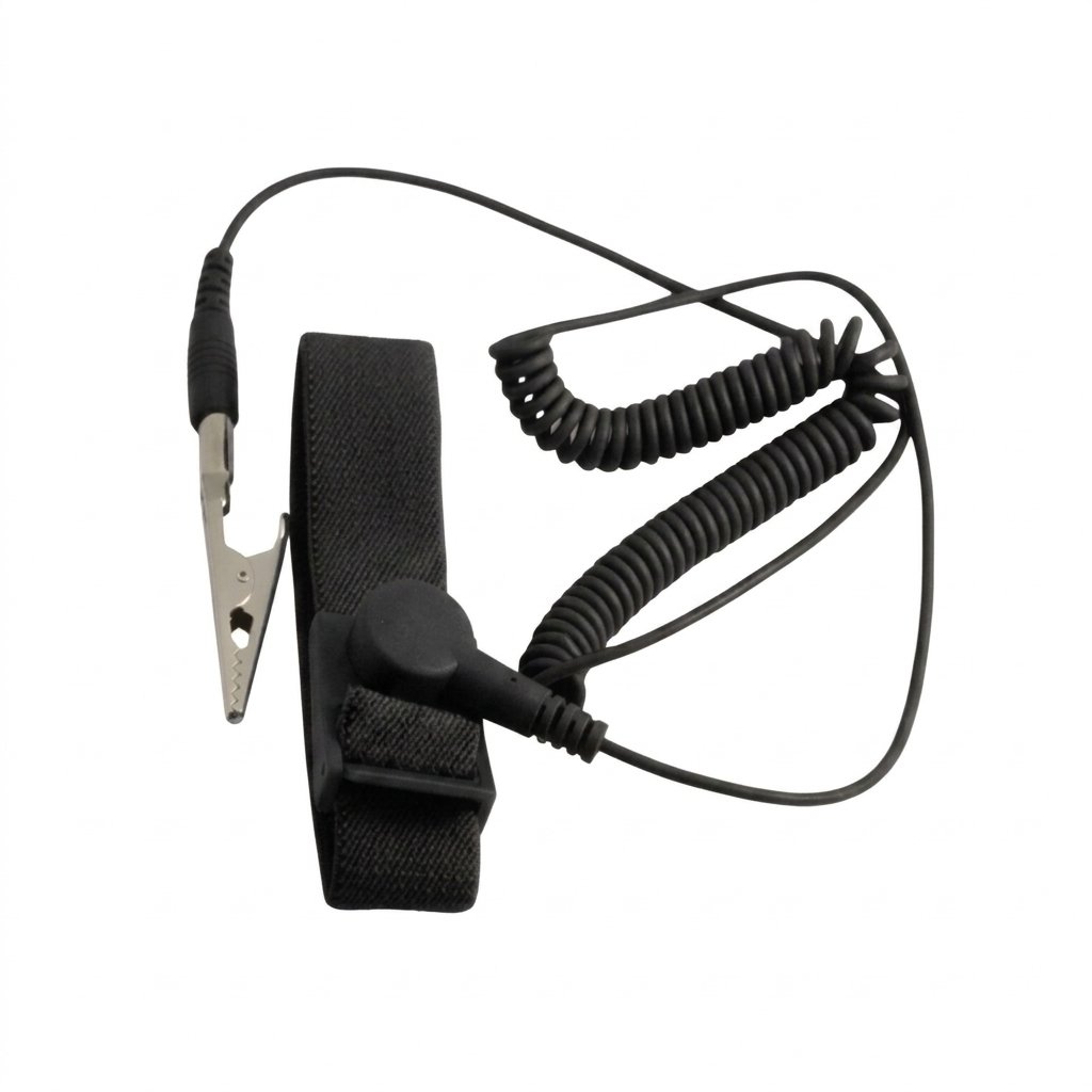 PULSERA ANTIESTATICA CON CABLE NEGRO YUHJD en HILAX.PE — Camaná, Arequipa
