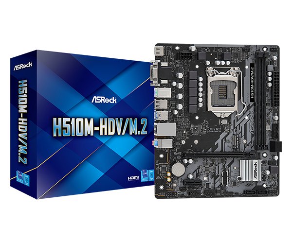PLACA MADRE ASROCK H510M-HDV/ M.2 LGA 1200 en HILAX.PE — Camaná, Arequipa