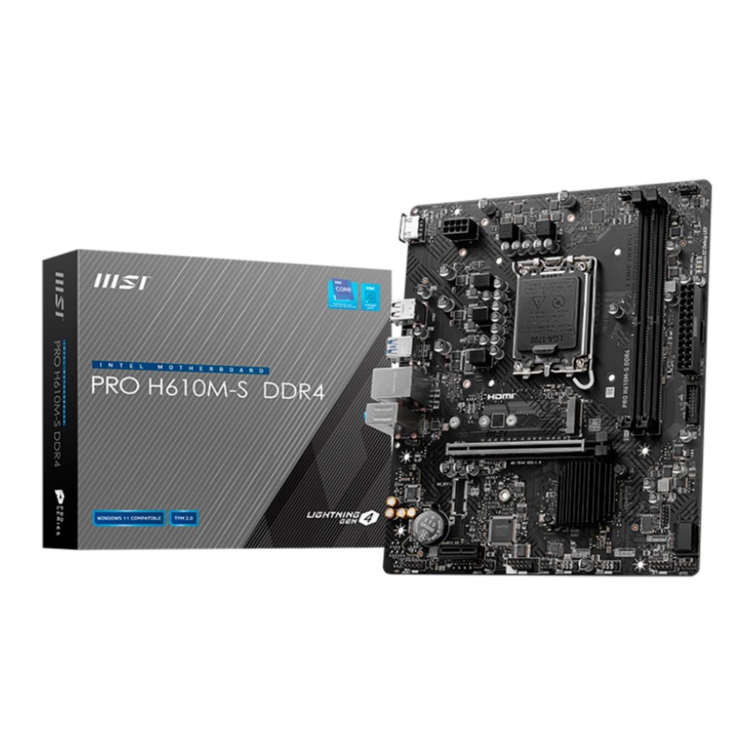 PLACA MADRE MSI H610M-S S/V/L DDR4 en HILAX.PE — Camaná, Arequipa