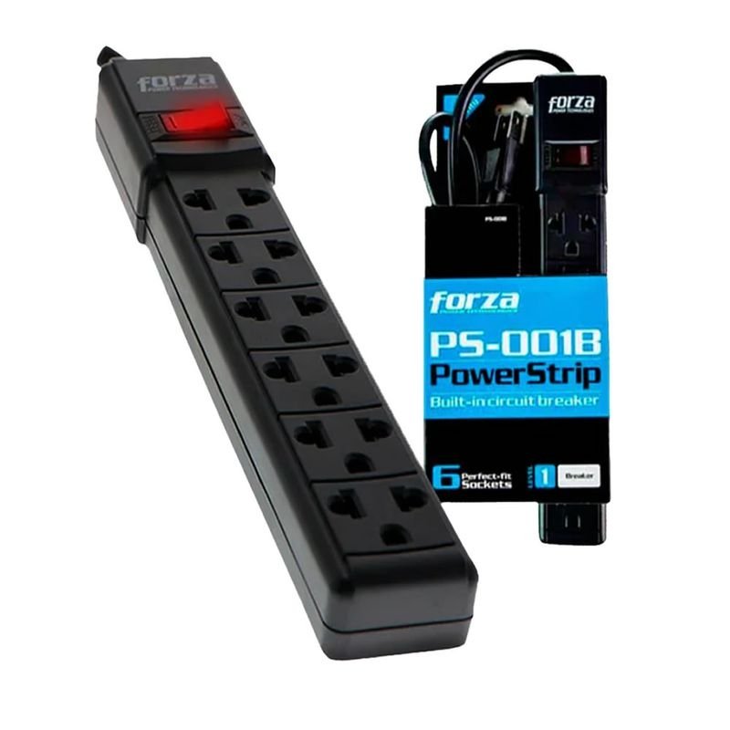 SUPRESOR DE PICO FORZA PS-001B 6 TOMAS