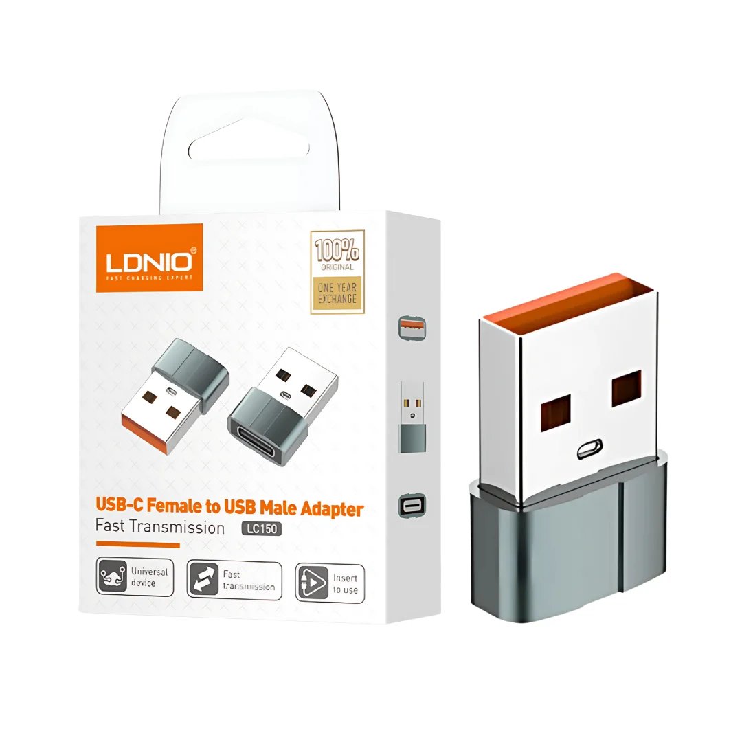 ADAPTADOR OTG LDNIO LC150 USB C A USB A MACHO en HILAX.PE — Camaná, Arequipa