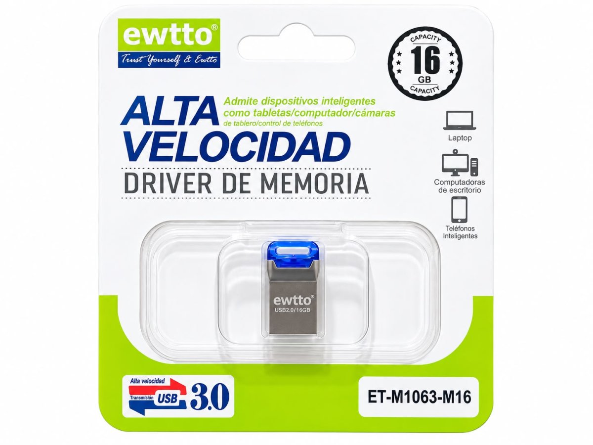 MEMORIA USB EWTTO 16GB ET-M1063 MINI en HILAX.PE — Camaná, Arequipa