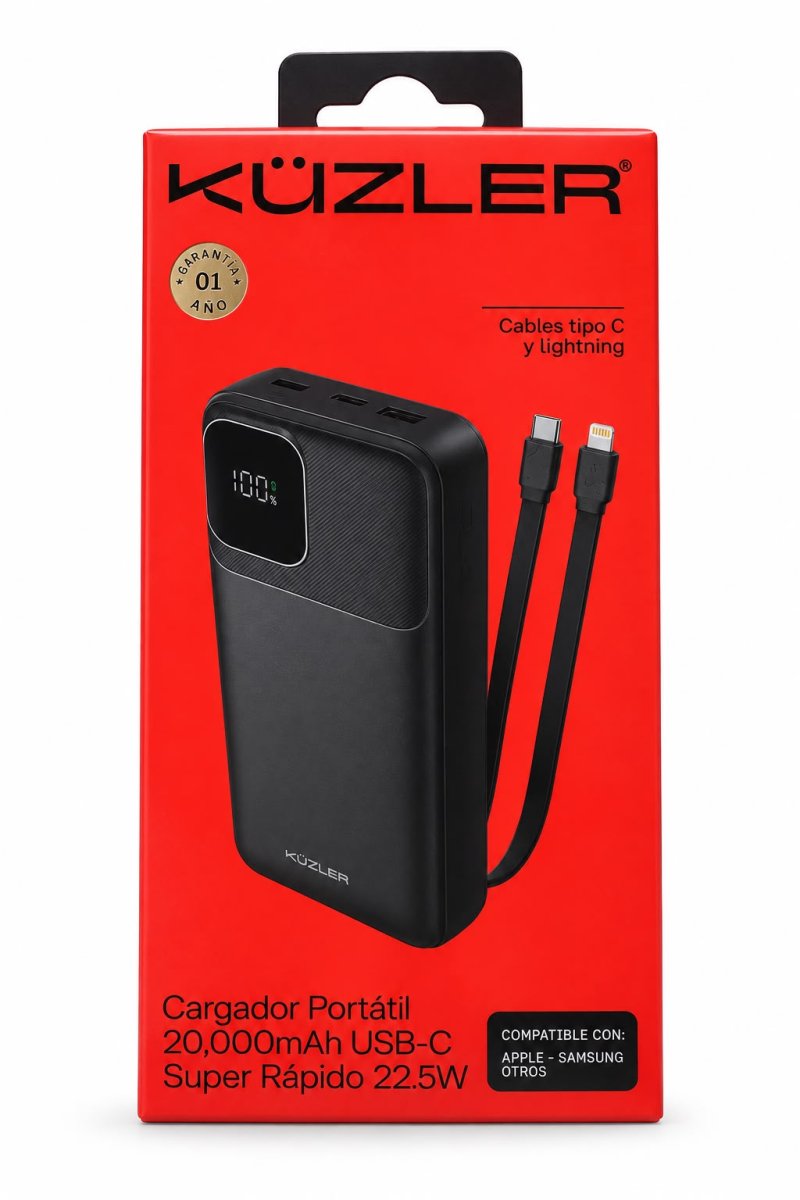 POWER BANK ANKE-107N KUZLER 22.5W 20.000MAH en HILAX.PE — Camaná, Arequipa