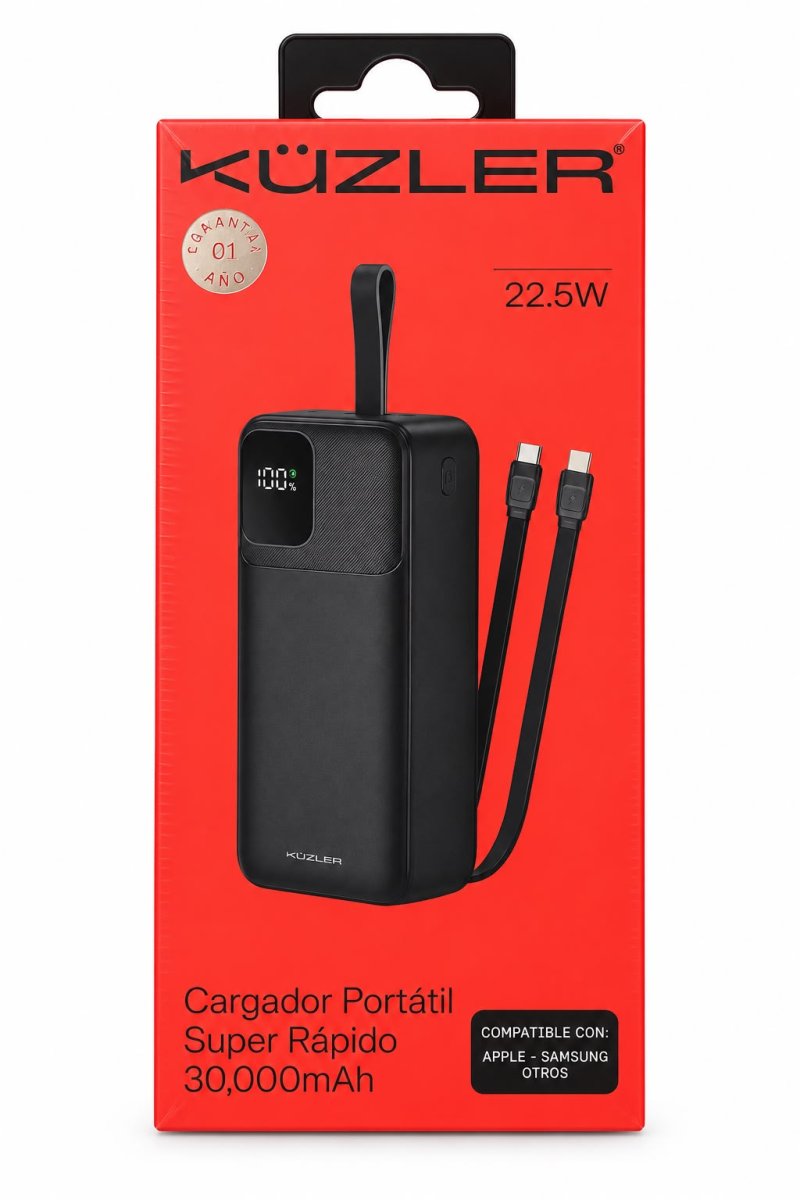 POWER BANK NOARK-101 KUZLER 22.5W 30.000MAH en HILAX.PE — Camaná, Arequipa